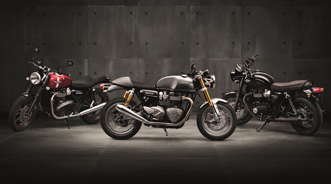 Classics Revival shot with the new 2015 line of classic bikes